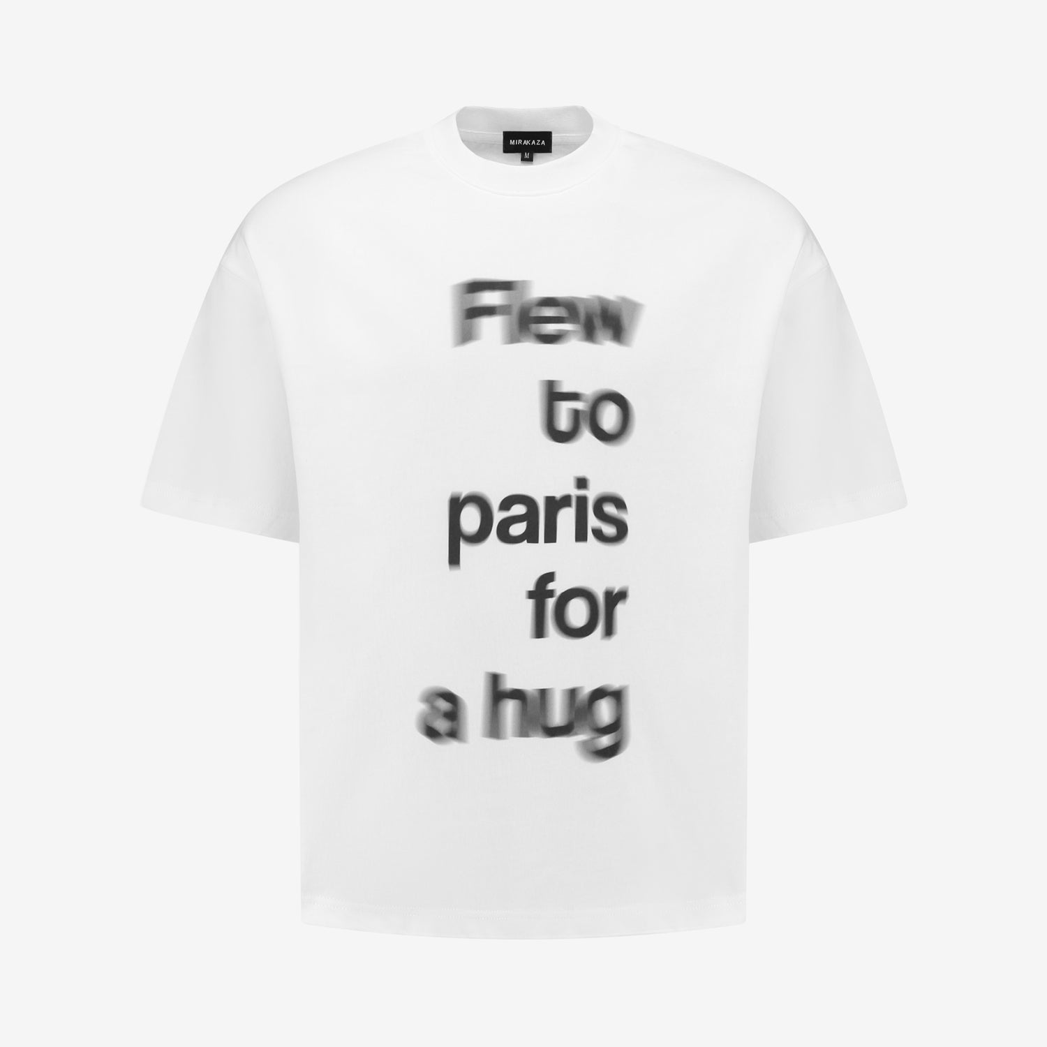PARIS T-SHIRT WHITE – MIRAKAZA