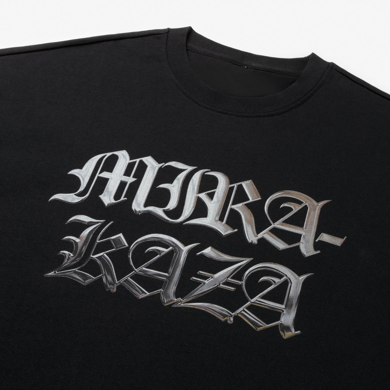 CHROME LOGO T-SHIRT BLACK